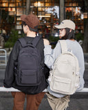 BOXSAM Lightweight Backpack for Women, Large Laptop Travel Backpack Casual Daypack College Bag Rucksack for Men. Beige