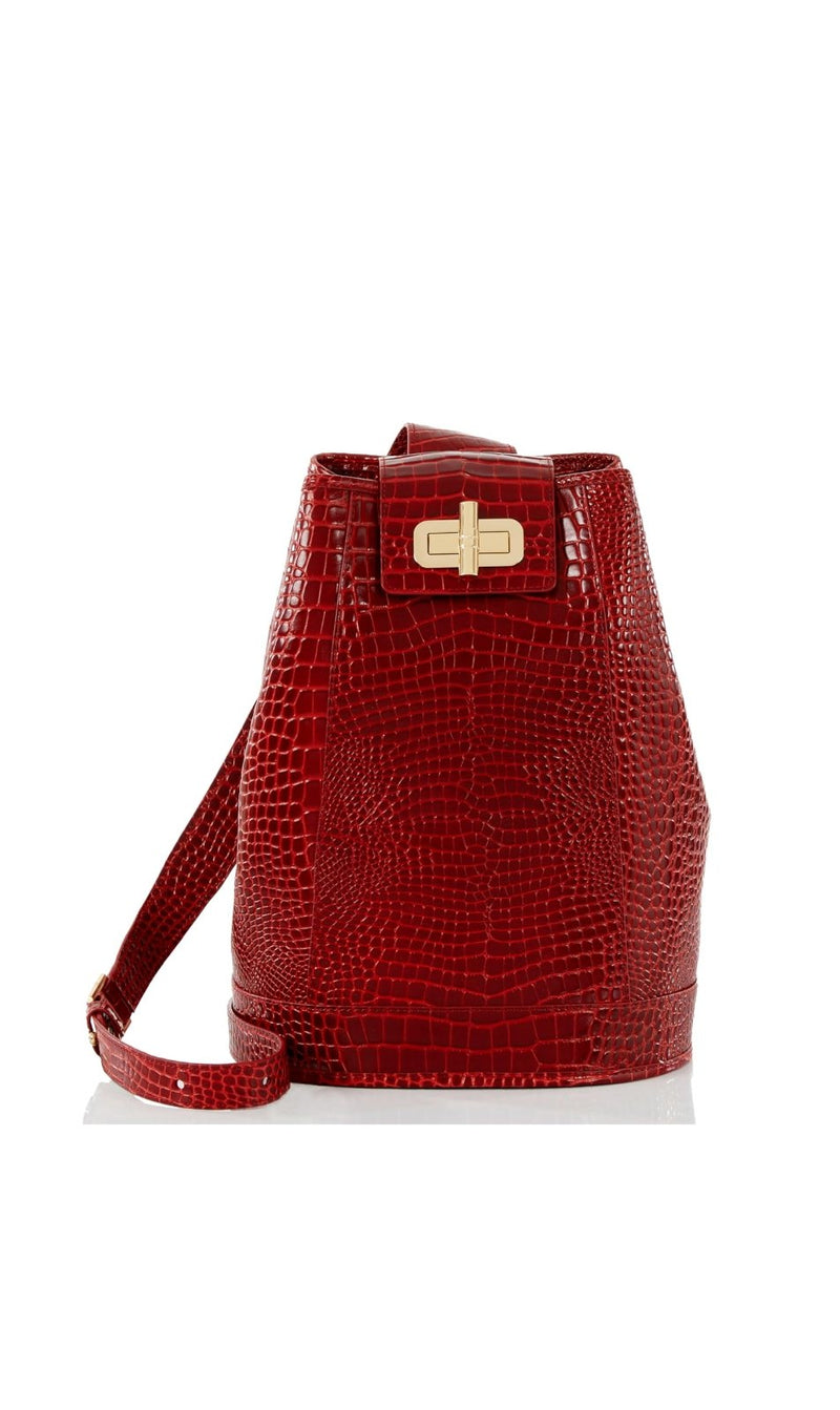 BRAHMIN Maddie - Red Glissandro