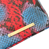 BRAHMIN Tina Small Cosmetic Case (Heat All Over Snake)
