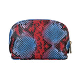 BRAHMIN Tina Small Cosmetic Case (Heat All Over Snake)