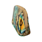 BRAHMIN Tina Small Cosmetic Case (Mineral Blue Chevelle)