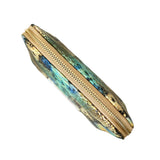 BRAHMIN Tina Small Cosmetic Case (Mineral Blue Chevelle)