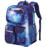 BrainyBees Kids Backpack for Boys - 17 Inch School Bookbag for Grades 3-5 | Backpacks4Less