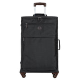 Bric's 30" Checked Luggage - Spinner - Style Suitcase for Women and Men - Sienna Collection - Black