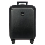 Bric's Amalfi Lightweight Hard Shell Suitcase – Expandable Carry-On with Water-Repellent Zip, Smooth 360° Wheels & TSA Lock - 21 Inch, Black