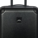 Bric's Amalfi Lightweight Hard Shell Suitcase – Expandable Carry - On with Water - Repellent Zip, Smooth 360° Wheels & TSA Lock - 21 Inch, Black