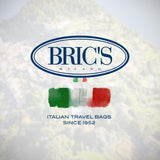 Bric's Bellagio 3.0 Spinner Trunk - Luxury Hardshell Check In Luggage with Large Wheels, Telescopic Handle, Leather Detailing - Expandable Rolling Suitcase - 27", Olive