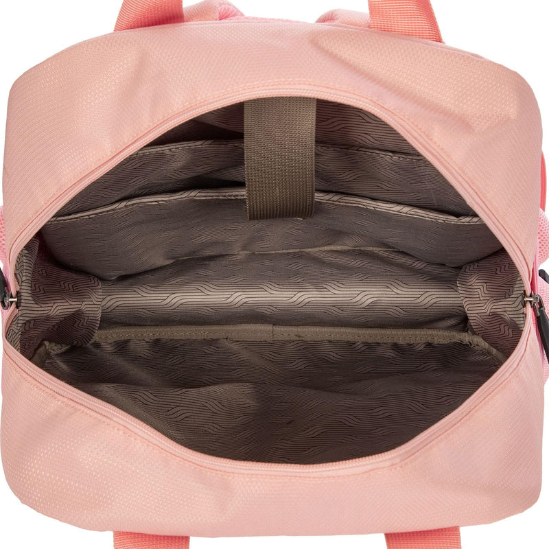 Bric's B|Y Ulisse Backpack - Premium Bag for Women and Men - Light Carry On and Airplane Travel Essential - Dual Top Handle, Luggage Passthrough - Rosa