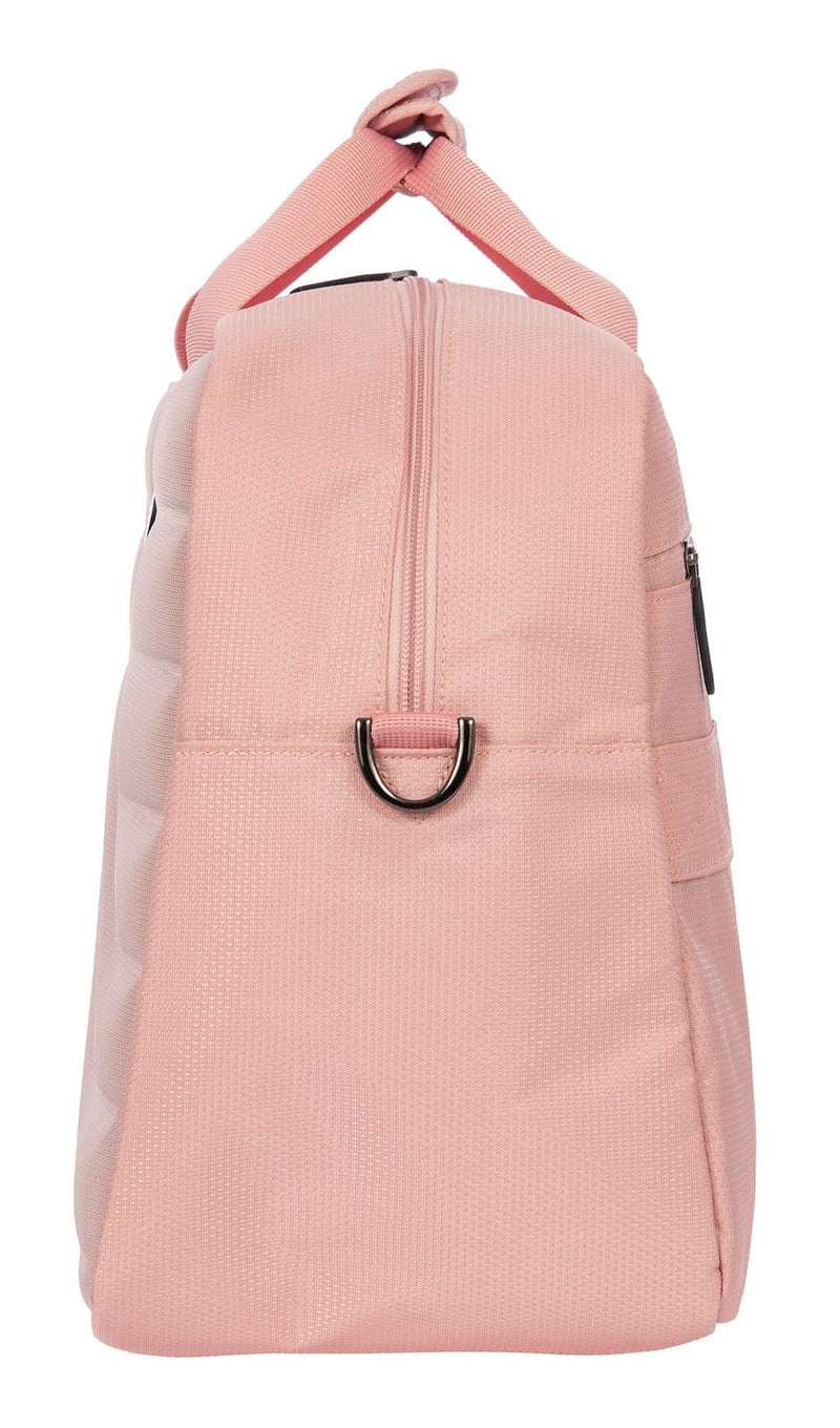 Bric's B|Y Ulisse Duffel Bag - Luxury Weekender Bags for Women and Men - Premium Carry On Bag and Overnight Bags - The Perfect Personal Item Bag for Travel - Pearl Pink