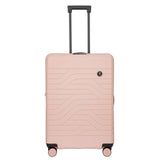 Bric's B|Y Ulisse Expandable Spinner Suitcase, Lightweight Polypropylene Hard Shell Luggage with 360° Rubber-Coated Double Wheels, TSA-Approved Lock and Organized Interior - 28 Inch, Pearl Pink