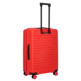 Bric's B|Y Ulisse Expandable Spinner Suitcase, Lightweight Polypropylene Hard Shell Luggage with 360° Rubber - Coated Double Wheels, TSA - Approved Lock and Organized Interior - 28 Inch, Red
