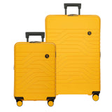 Bric's B|Y Ulisse Set of 2 Spinners - Lightweight Hardside 21" Expandable Carry on Spinner and 30" Expandable Check in Spinner - Mango