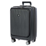 Bric's Cervia 21" Hardside Carry - On with Front Pocket, Expandable Luggage, 360° Spinner Wheels, Lightweight, TSA - Approved Locks, Durable, Dark Grey