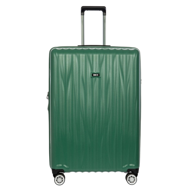 Bric's Cervia 30" Hardside Large Expandable Luggage, 360° Spinner Wheels, Lightweight Checked Suitcase, TSA - Approved Locks, Dark Emerald