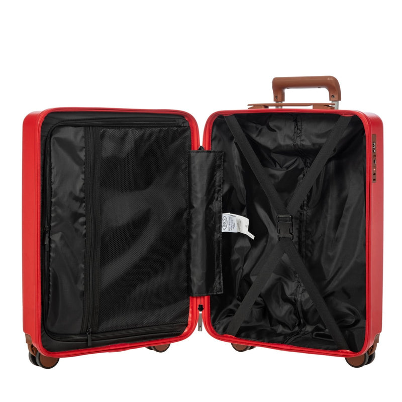 Bric's Ferrara 3 Set Trolley - Ultralight TSA Approved - Red