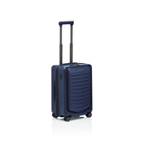 Bric's PORSCHE DESIGN 21" Spinner Expandable Carry - On Luggage - 15" Laptop Compartment - Roadster Travel Hardside Suitcase - Dark Blue Matte