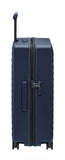 Bric's PORSCHE DESIGN 30 inch Expandable Spinner Luggage - Expandable Depth of 1.5" - Hardside Travel Suitcase - Roadster Collection - Dark Blue Matte