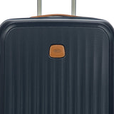 Bric's Taormina Ultra - Light Checked Luggage – Expandable Hard Shell Suitcase with TSA Lock, Anti - Tamper Zippers & 360 Spinner Mobility Wheels - 27 Inch, Blue