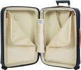 Bric's Taormina Ultra - Light Checked Luggage – Expandable Hard Shell Suitcase with TSA Lock, Anti - Tamper Zippers & 360 Spinner Mobility Wheels - 27 Inch, Blue