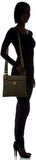 Bric's X - Bag 2.0 Urban Envelope Crossbody, Water - Resistant Recycled Nylon Bag with Tuscan Leather Details, Front Zip Pocket and Adjustable Shoulder Strap – One Size, Olive