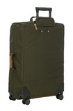 Bric's X - Bag Large Spinner with Frame, Water - Resistant 360° Wheeled Checked Luggage with Ergonomic Handle and Organized Interior – 27 Inch, Olive