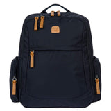 Bric's X - Travel Nomad Backpack - 16 Inch - Carry On Bag for Men and Women - Travel Accessory - Navy