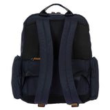 Bric's X - Travel Nomad Backpack - 16 Inch - Carry On Bag for Men and Women - Travel Accessory - Navy