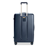 Briggs & Riley 30" Large Expandable Spinner - Checked Luggage for Travel, Suitcases with Wheels, Hardside Rolling Bag for Men & Women, Self - Repairing Zipper - Sympatico Collection, Navy