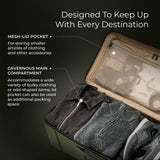 Briggs & Riley 32" Extra Large Trunk Spinner - Checked Luggage for Travel, Suitcases with Wheels, Hardside Rolling Bag for Men & Women, Self - Repairing Zipper - Torq Collection, Hunter Green