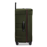 Briggs & Riley 32" Extra Large Trunk Spinner - Checked Luggage for Travel, Suitcases with Wheels, Hardside Rolling Bag for Men & Women, Self - Repairing Zipper - Torq Collection, Hunter Green