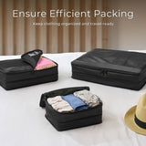 Briggs & Riley Compression Packing Cube Set - Bag Organizer for Check In Suitcase & Luggage, For Women & Men, Pack Accessories for Vacation - Travel Must Haves, 3 - Piece, Canyon