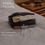 Briggs & Riley Double - Sided Packing Cube for Travel - Essential Pack Accessories for Women & Men, Luggage & Suitcase Organizer Bag for Clothes, Versatile Design - Travel Essentials, Black