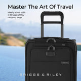 Briggs & Riley Double - Sided Packing Cube for Travel - Essential Pack Accessories for Women & Men, Luggage & Suitcase Organizer Bag for Clothes, Versatile Design - Travel Essentials, Black