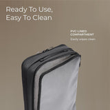 Briggs & Riley Double - Sided Packing Cube for Travel - Essential Pack Accessories for Women & Men, Luggage & Suitcase Organizer Bag for Clothes, Versatile Design - Travel Essentials, Black