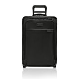 Briggs & Riley Essential 22" 2 - Wheel Expandable Carry On - Luggage for Travel, Suitcases with Wheels, Softside Rolling Bag for Men & Women, Self - Repairing Zipper - Baseline Collection, Black