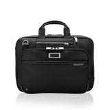 Briggs & Riley Medium Expandable Briefcase - Laptop Bag for Work & Travel, Briefcases for Men & Women, Includes Shoulder Strap, Self-Repairing Zipper, Fits up to 15