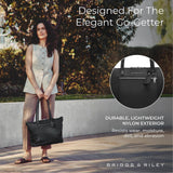 Briggs & Riley Rhapsody Expandable Tote, Black, One Size, Rhapsody Expandable Tote