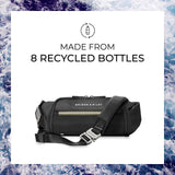 Briggs & Riley Sling Bag for Women & Men - Fanny Pack for Travel, Running, & Hiking, Durable Nylon Waist Bag, Adjustable Strap for Crossbody Wear, Self - Repairing Zippers - HTA Collection, Black