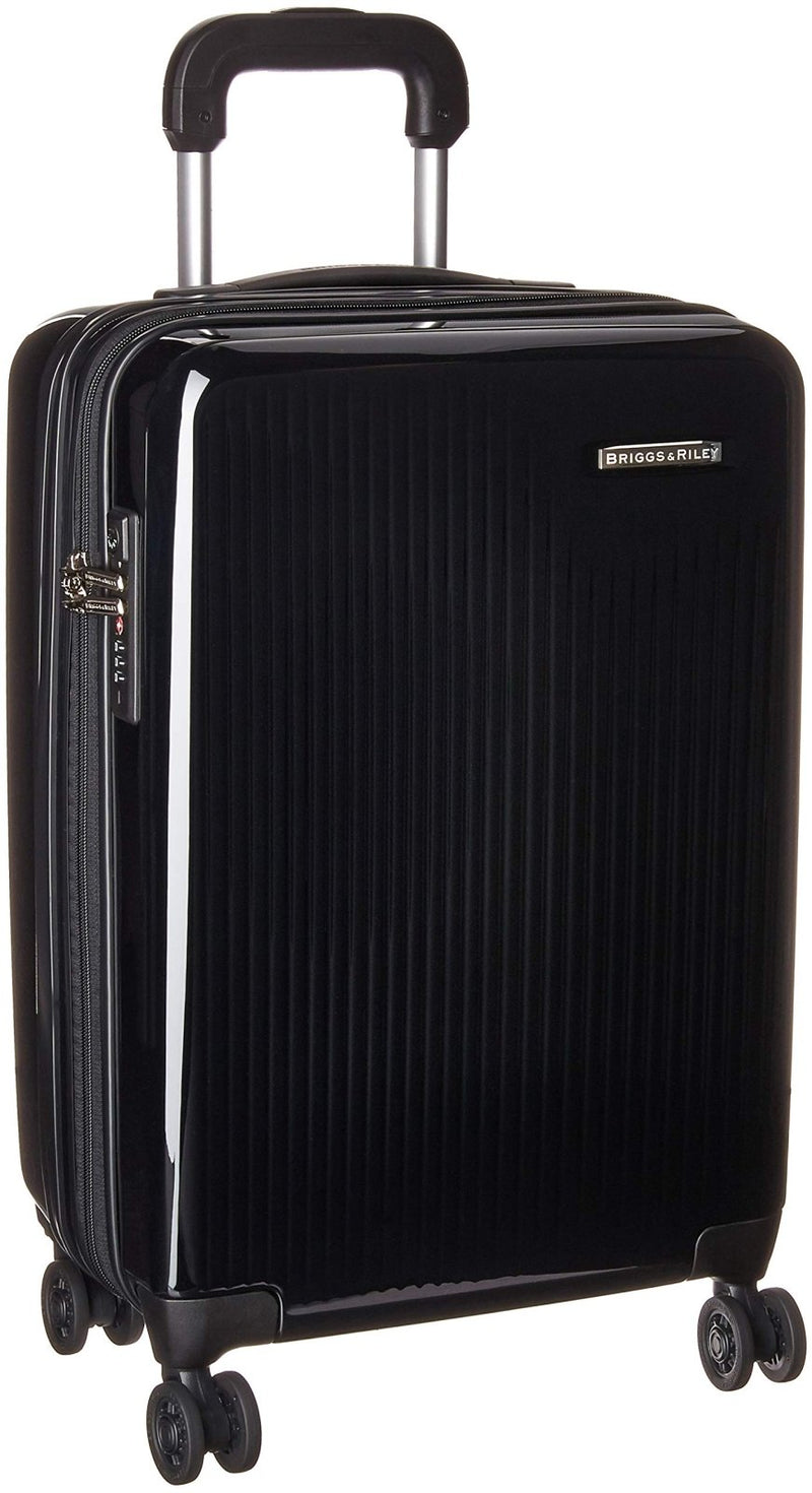 Briggs & Riley Sympatico - Hardside CX Expandable Carry - on Spinner Luggage, Onyx, 22 - Inch