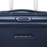Briggs & Riley Sympatico Hardside Domestic Spinner Luggage, Matte Navy, 22 - Inch Carry - On