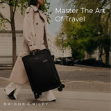 Briggs & Riley TSA Approved Cable Lock for Luggage & Suitcases - Travel Lock, 3 Digit Combination, Flexible Cable for Zippered Bags - Luggage Accessories, Black