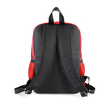 BRISA VW Collection - Volkswagen Hiking Laptop University Backpack in T1 Bus Campervan Design (15 L/4 gal/Small/Red)