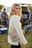 Broad Bay LSU Tigers Crossbody Bag - Versatile Travel, Sports, or Gameday Bag for LSU Fans and Alumni, Men or Women
