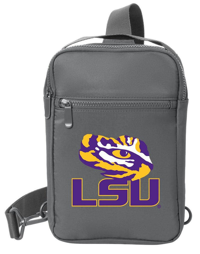 Broad Bay LSU Tigers Crossbody Bag - Versatile Travel, Sports, or Gameday Bag for LSU Fans and Alumni, Men or Women