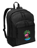 Broad Bay Pink Flamingo Backpack CLASSIC Style Flamingos Backpack Laptop Sleeve