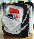 Broad Bay Texas A&M Backpack Texas A&M Aggies Laptop Computer Bag - Rugged Tailgate and Commuter Backpack (Black & Gray)