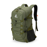 Bseash 40L Waterproof Hiking Camping Backpack with Rain Cover, Outdoor Sport Travel Bag Daypack for Climbing Skiing Cycling (Army Green)