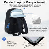 BTOOP Backpack for School Girls Teens Lightweight College Bookbag Casual Work Travel Laptop Backpack for Women Water Resistant Black Backpacks(Black)