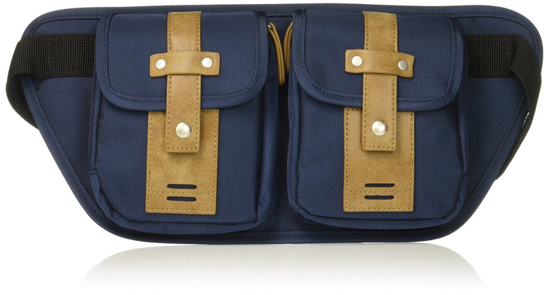 Buxton Men's Expedition Ii Trekker Belt Bag, Navy