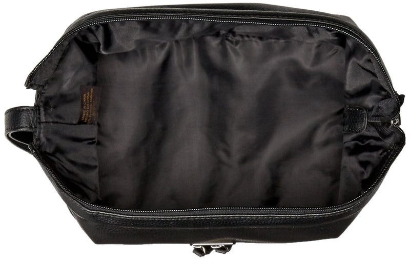 Buxton Men's Framed Kit with Bonus Travel Items, Black, One Size